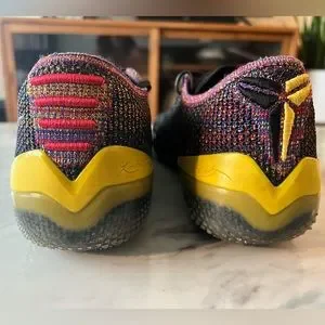 2018 Kobe A.D. NXT 360 \'Black Multicolor\' Men’s Size 10.5 (Used) Size 18 - Nike Kobe A.D. NXT 360 Black Multicolor for sale  main image 2